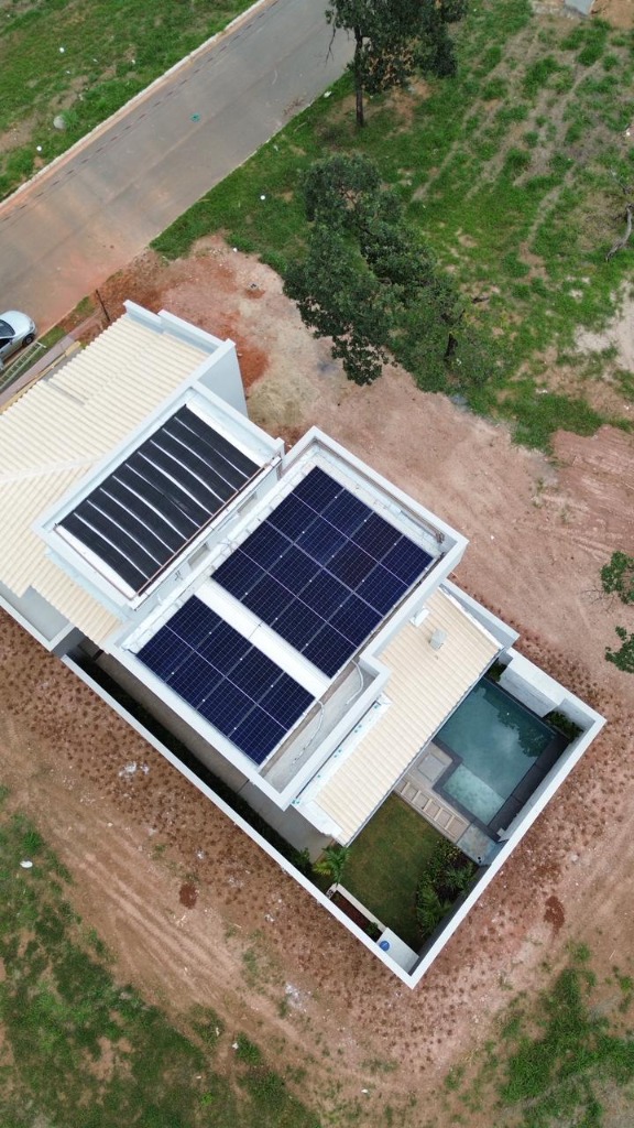 Projeto fotovoltaico em Senador Canedo